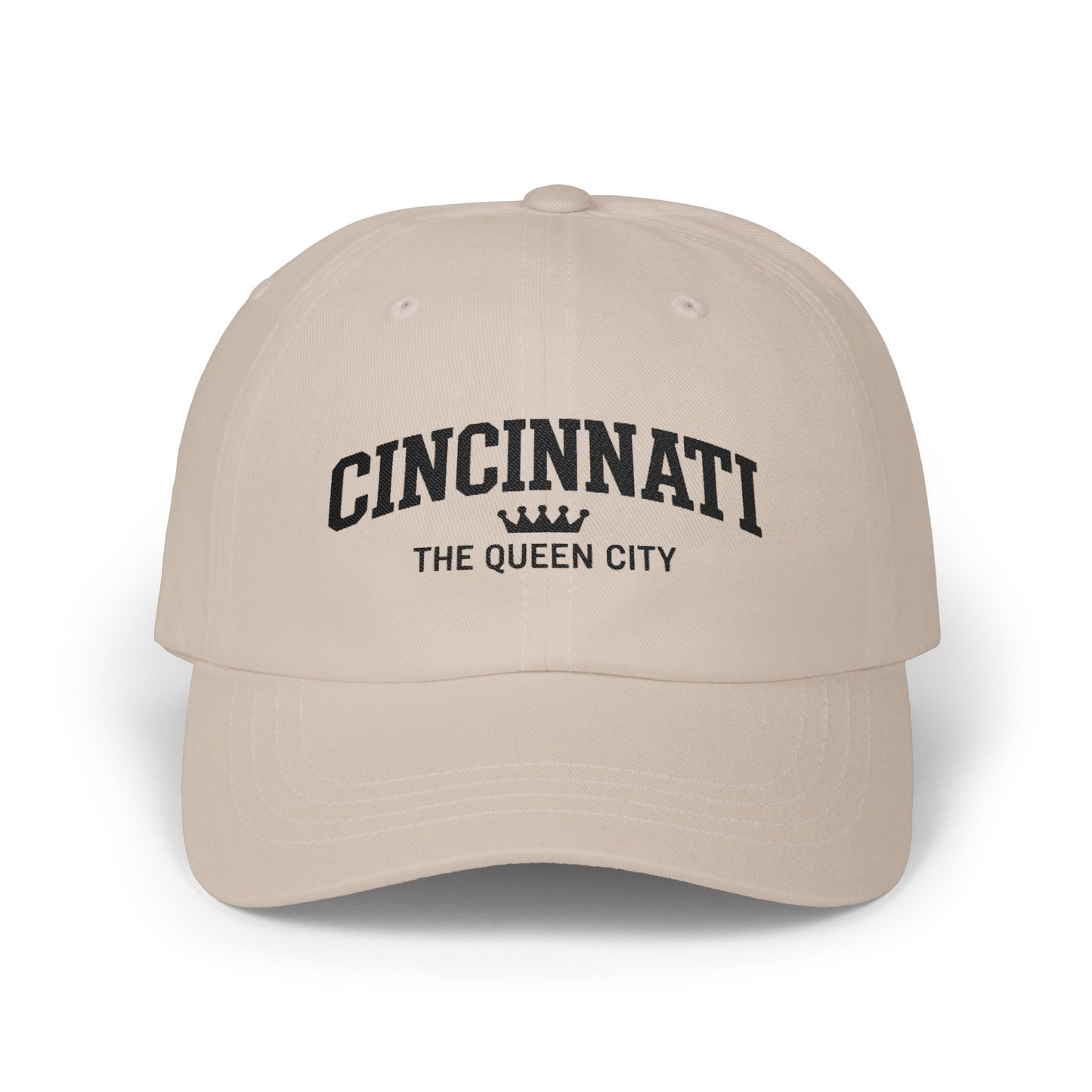 Cincinnati 'The Queen City' Embroidered Dad Cap