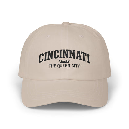 Cincinnati 'The Queen City' Embroidered Dad Cap