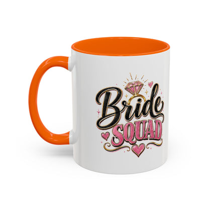 Bride Squad Coffee Mug — Bachelorette Party Gift, Bridal Shower Accent Mug