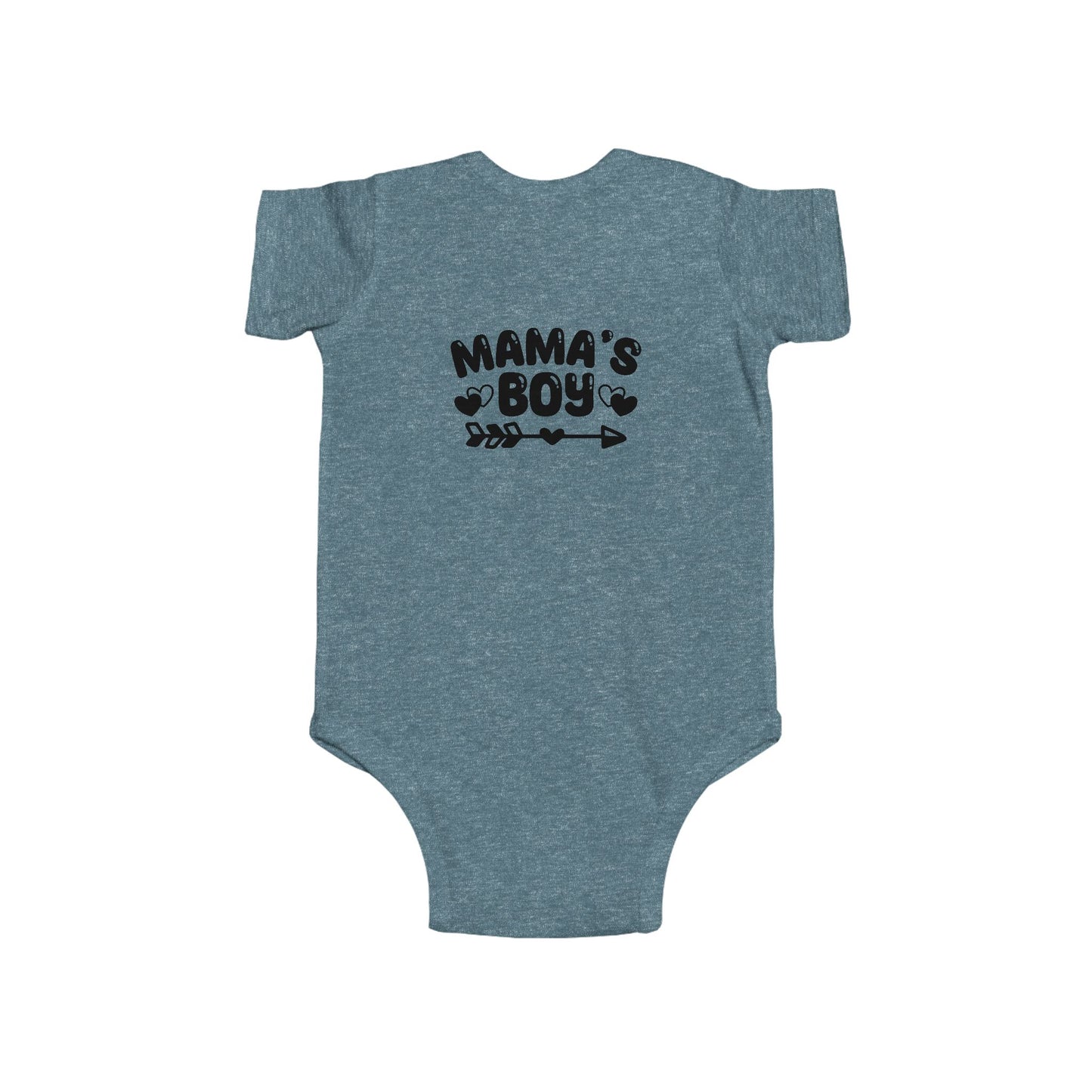 Mama's Boy Infant Bodysuit – Cute Arrow & Paw Print Baby Onesie
