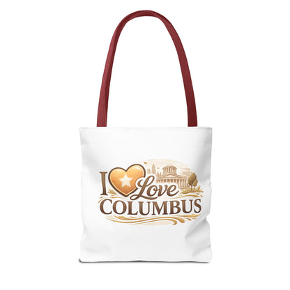 Columbus City Tote Bag — I Love Columbus Souvenir Tote