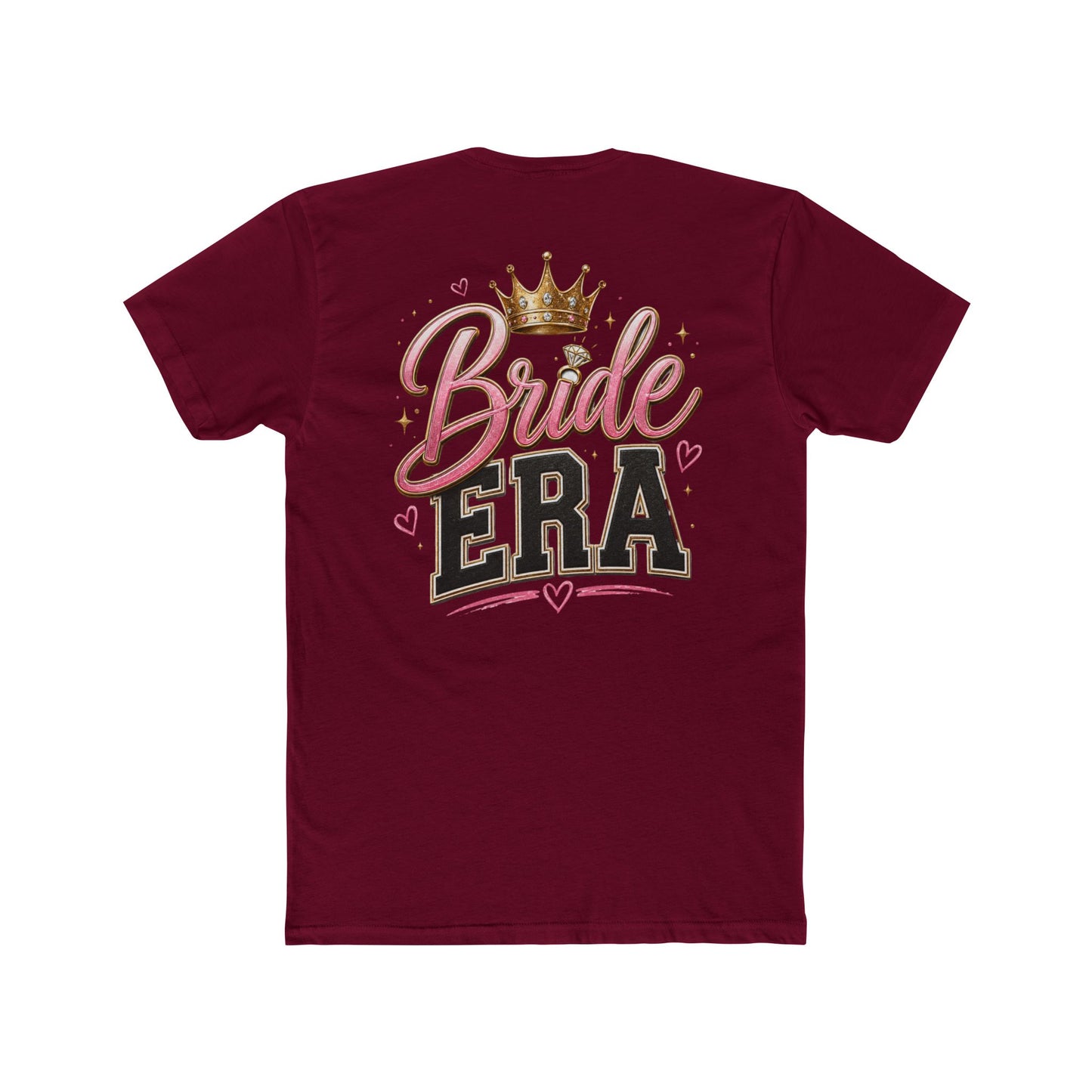 Bride Era T-Shirt — Bridal Party Bachelorette Tee with Crown Design