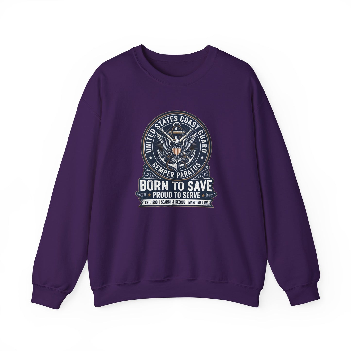 Coast Guard 'Born to Save Sweatshirt
