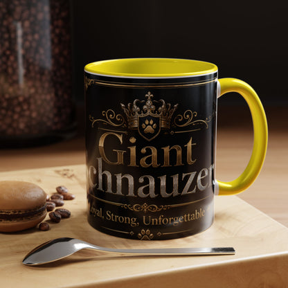 Giant Schnauzer Coffee Mug — Loyal, Strong, Unforgettable Accent Mug (11/15oz)