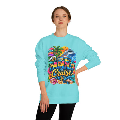 Crewneck Sweatshirt — Family Cruise Graphic Sweatshirt