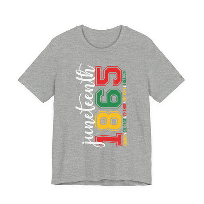 Juneteenth 1865 Celebration Tee — Black History Freedom T-Shirt