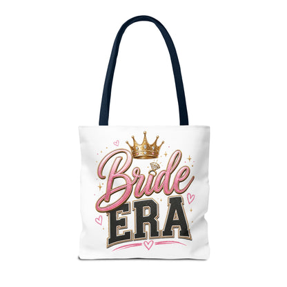Bride Era Tote Bag — Bachelorette Bride Crown Tote for Bridal Shower & Wedding Weekend