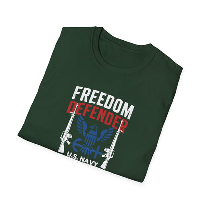 Freedom Defender Veteran U.S. Navy For Life T‑Shirt