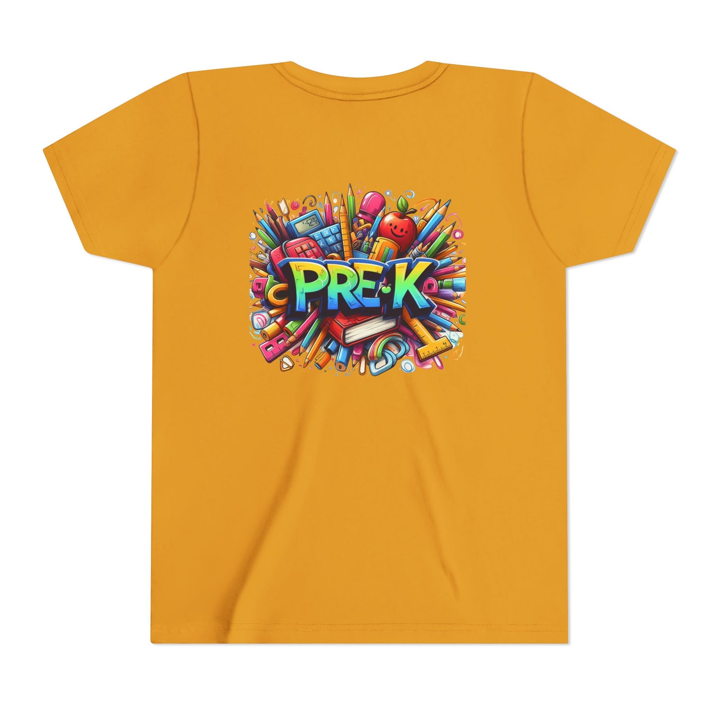 PRE-K Kids Tee — Colorful Back-to-School Pre-K Shirt for Preschoolers