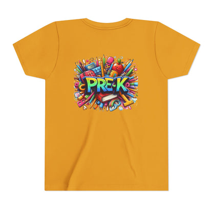 PRE-K Kids Tee — Colorful Back-to-School Pre-K Shirt for Preschoolers