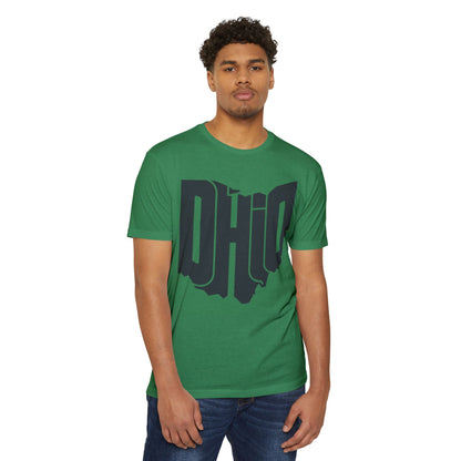 Ohio State Outline T-Shirt — Bold Retro OHIO Graphic Tee