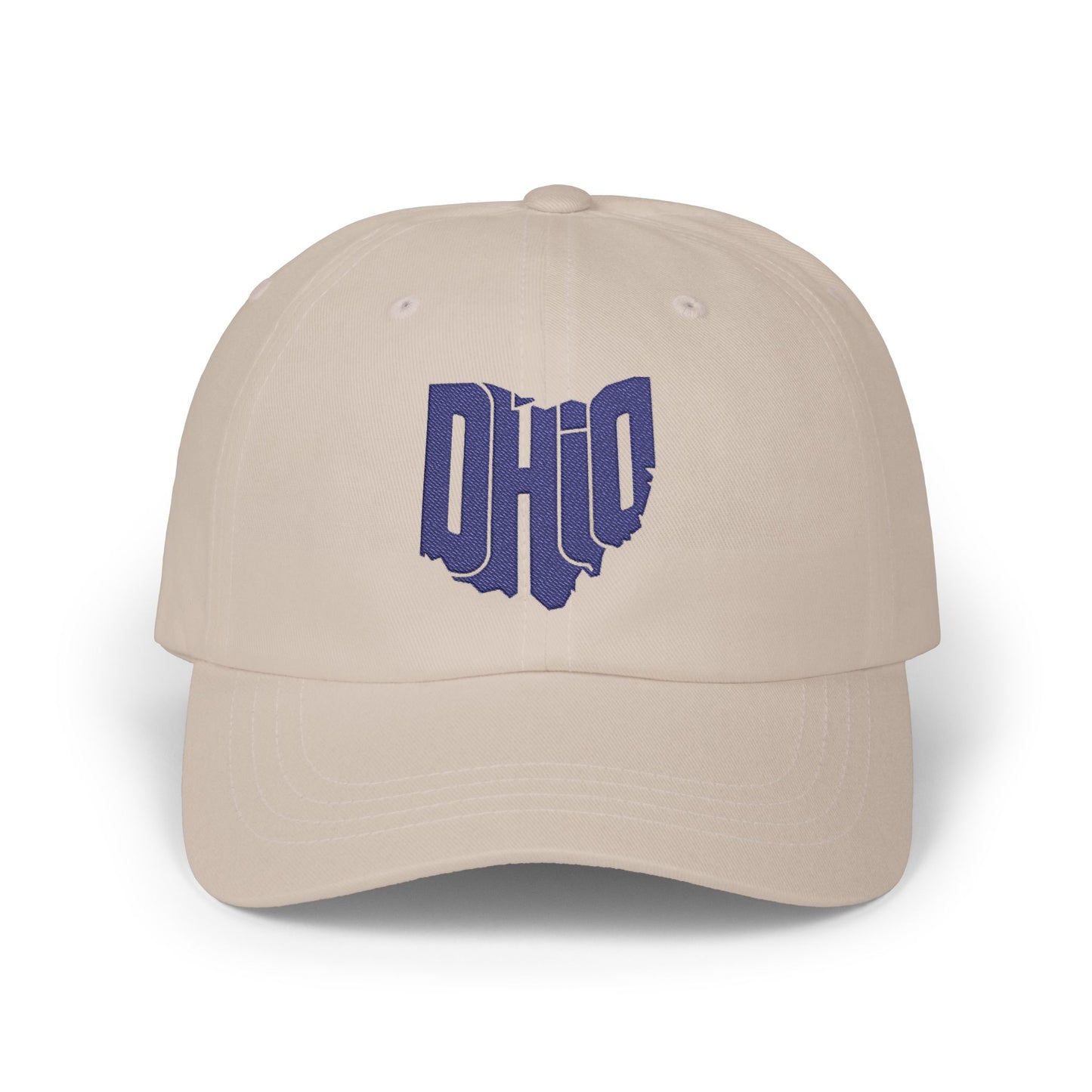 Ohio Outline Dad Cap – Classic Embroidered State Hat