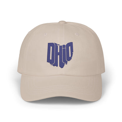 Ohio Outline Dad Cap – Classic Embroidered State Hat
