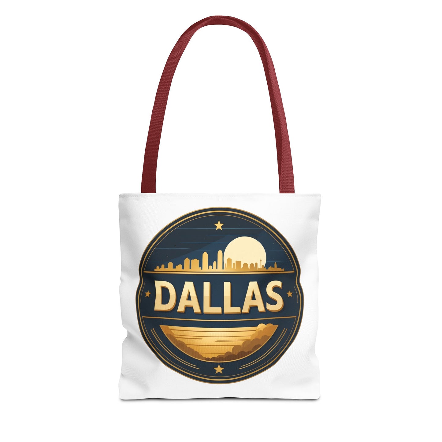 Dallas Skyline Circle Tote