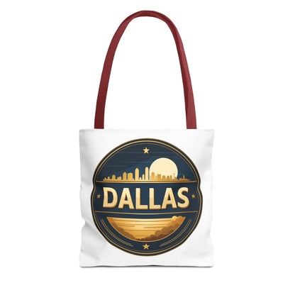 Dallas Skyline Circle Tote