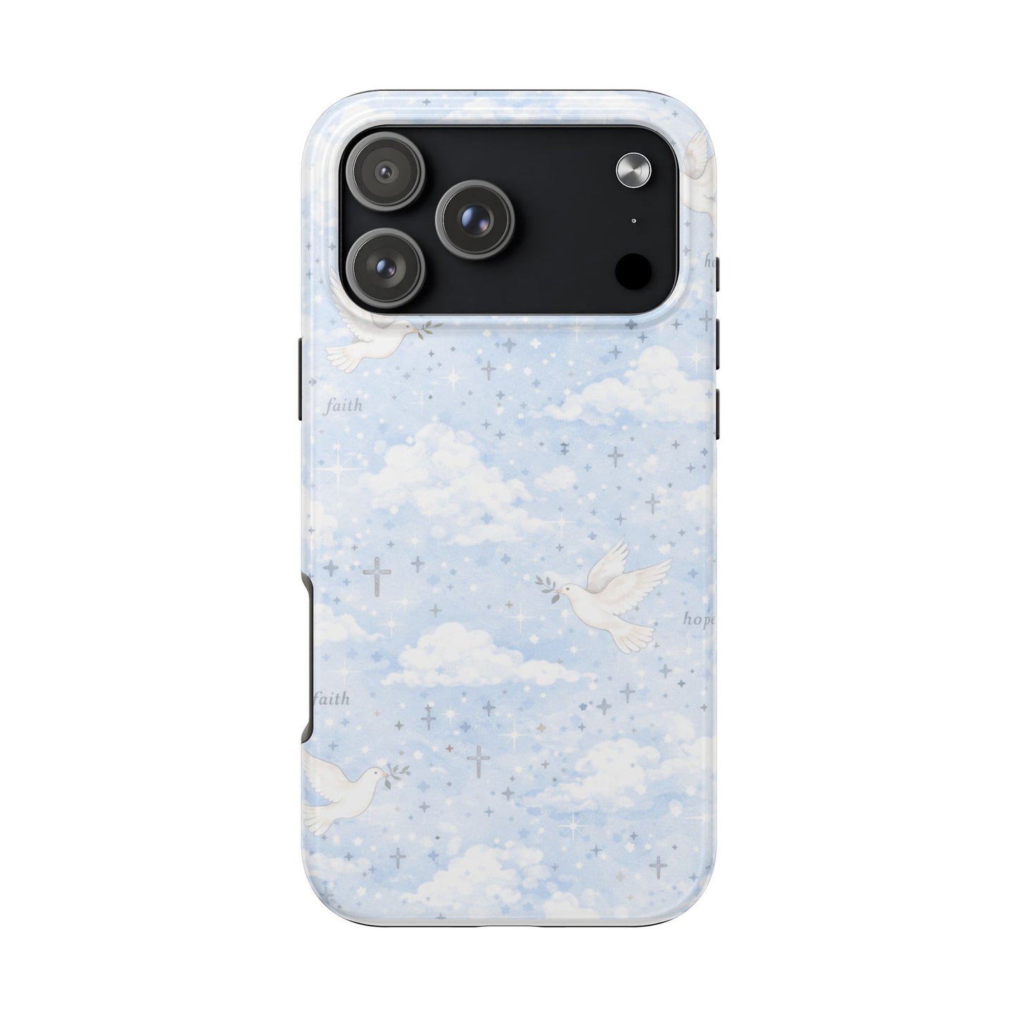 Hope Faith Phone Case | Christian floral iPhone Case