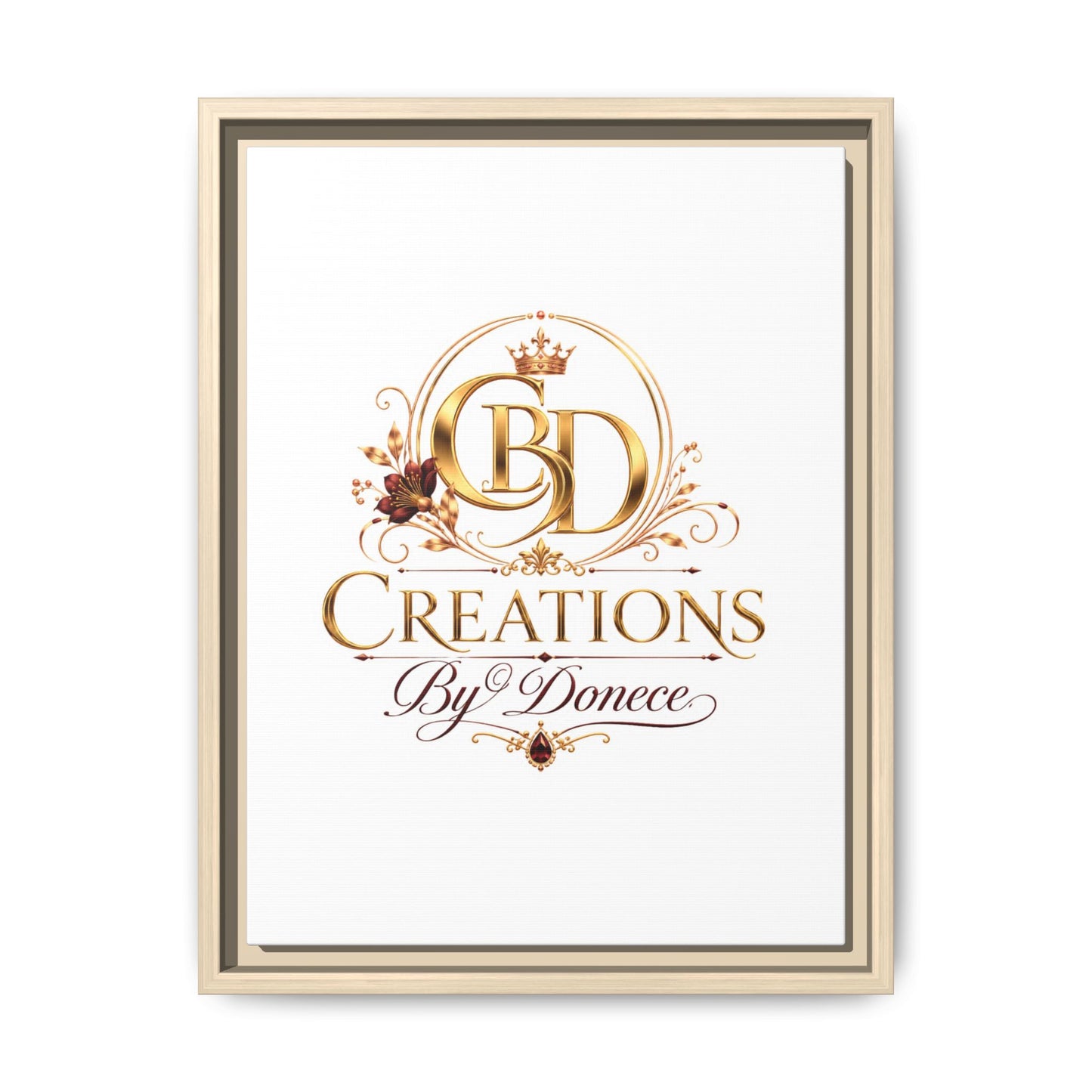 Creations By Donece — Framed Matte Canvas Wall Art