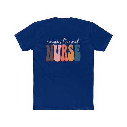 Nurse Retro Bubble Letter T-Shirt