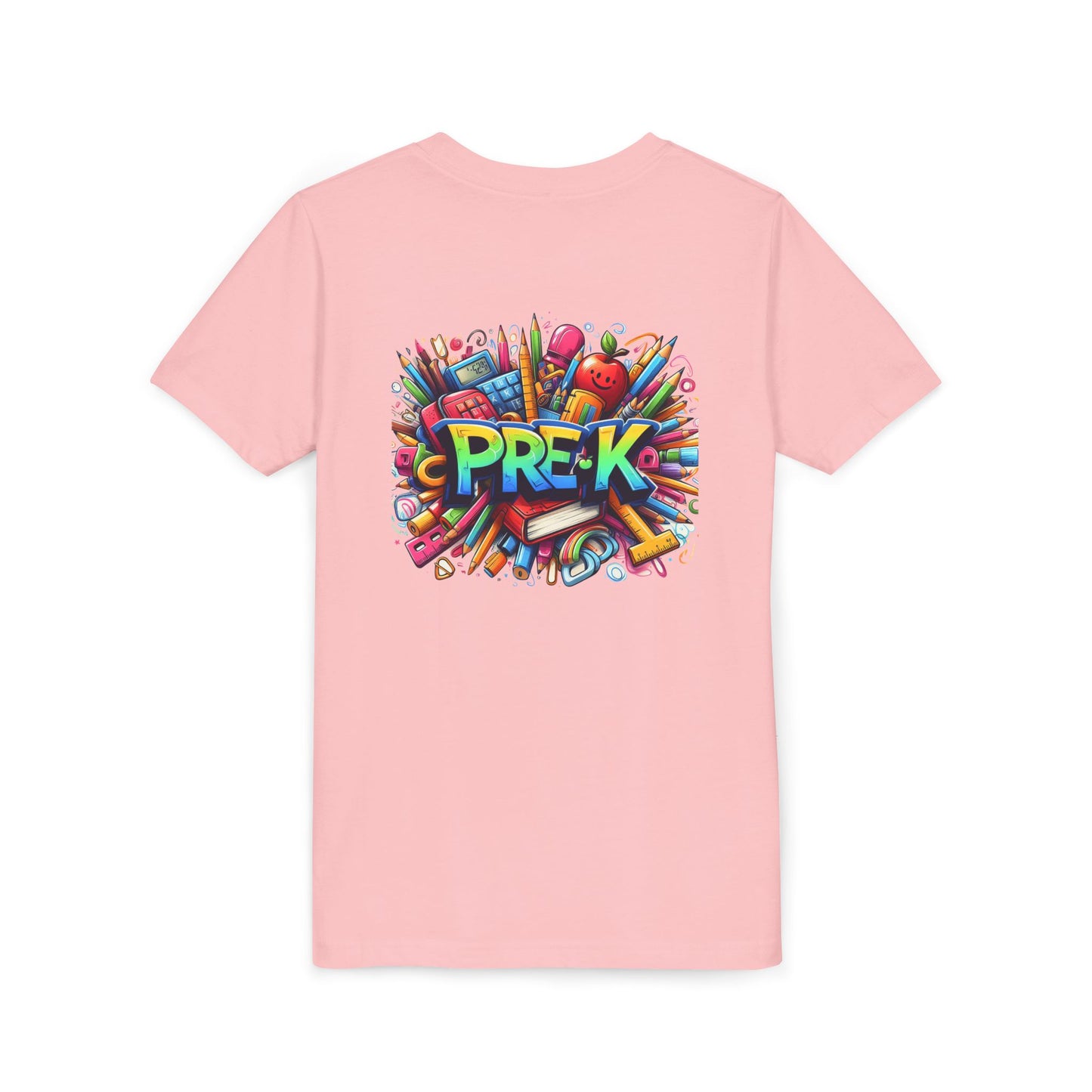 PRE-K Kids Tee — Colorful Back-to-School Pre-K Shirt for Preschoolers