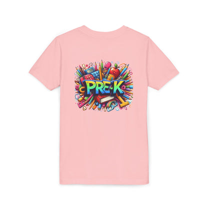 PRE-K Kids Tee — Colorful Back-to-School Pre-K Shirt for Preschoolers