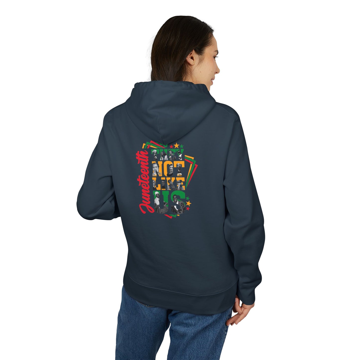 Juneteenth Hoodie - Juneteenth Freedom Design Pullover