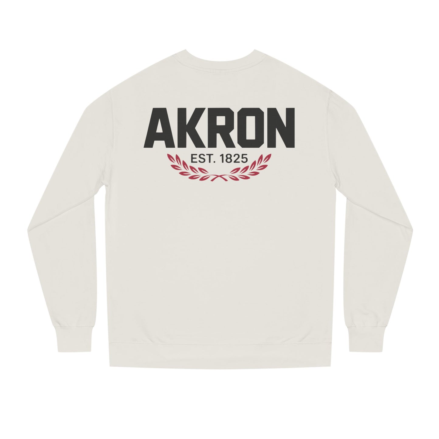 Akron Est. 1825 Crewneck Sweatshirt — Vintage City Pride Pullover