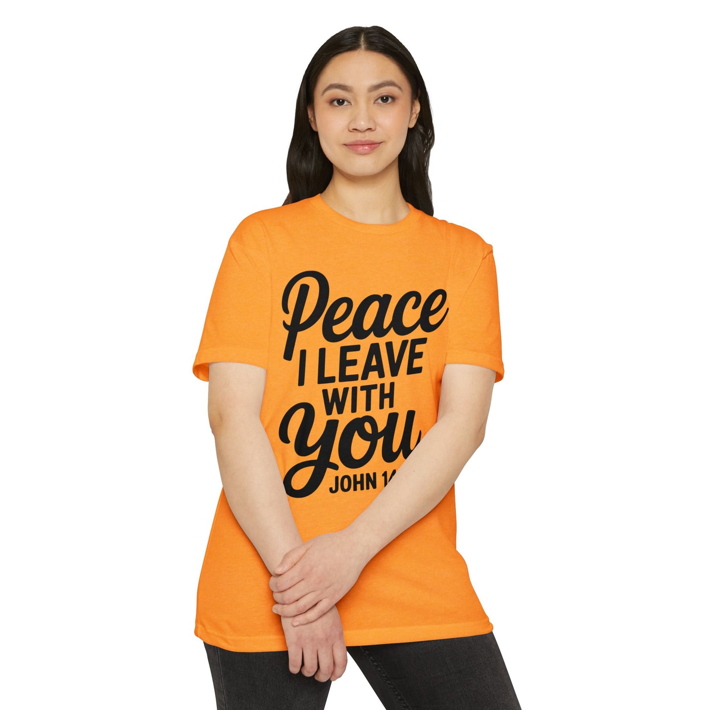 Peace I Leave With You T-Shirt — John 14:27 Christian Tee