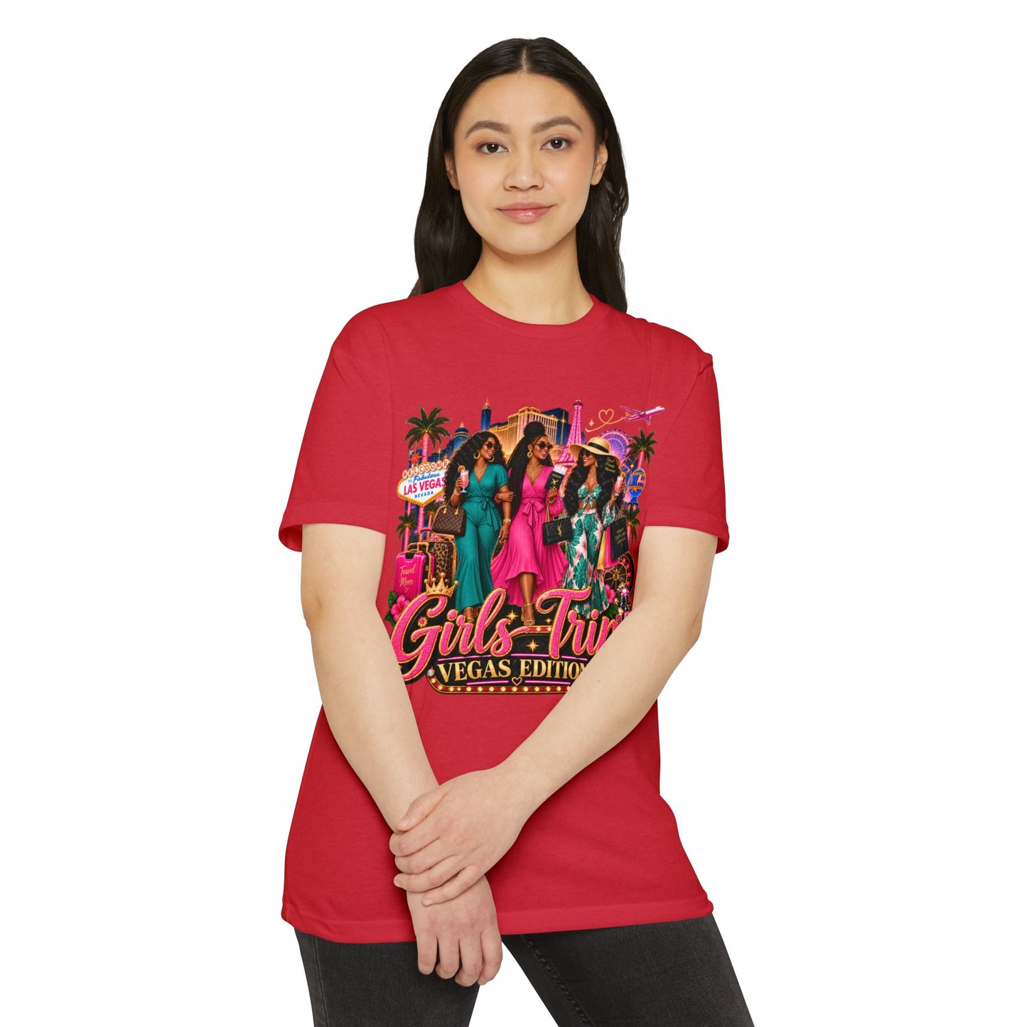 Girls Trip Vegas Edition T‑Shirt — Bachelorette/Party Vacation Tee