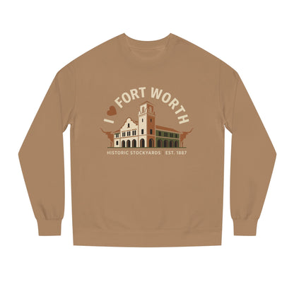 Fort Worth Historic Stockyards Sweatshirt — I  Fort Worth Crewneck
