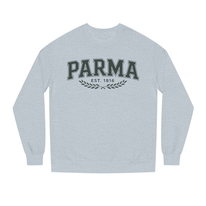 Parma Vintage Crewneck Sweatshirt — 'PARMA EST. 1816' Collegiate Pullover