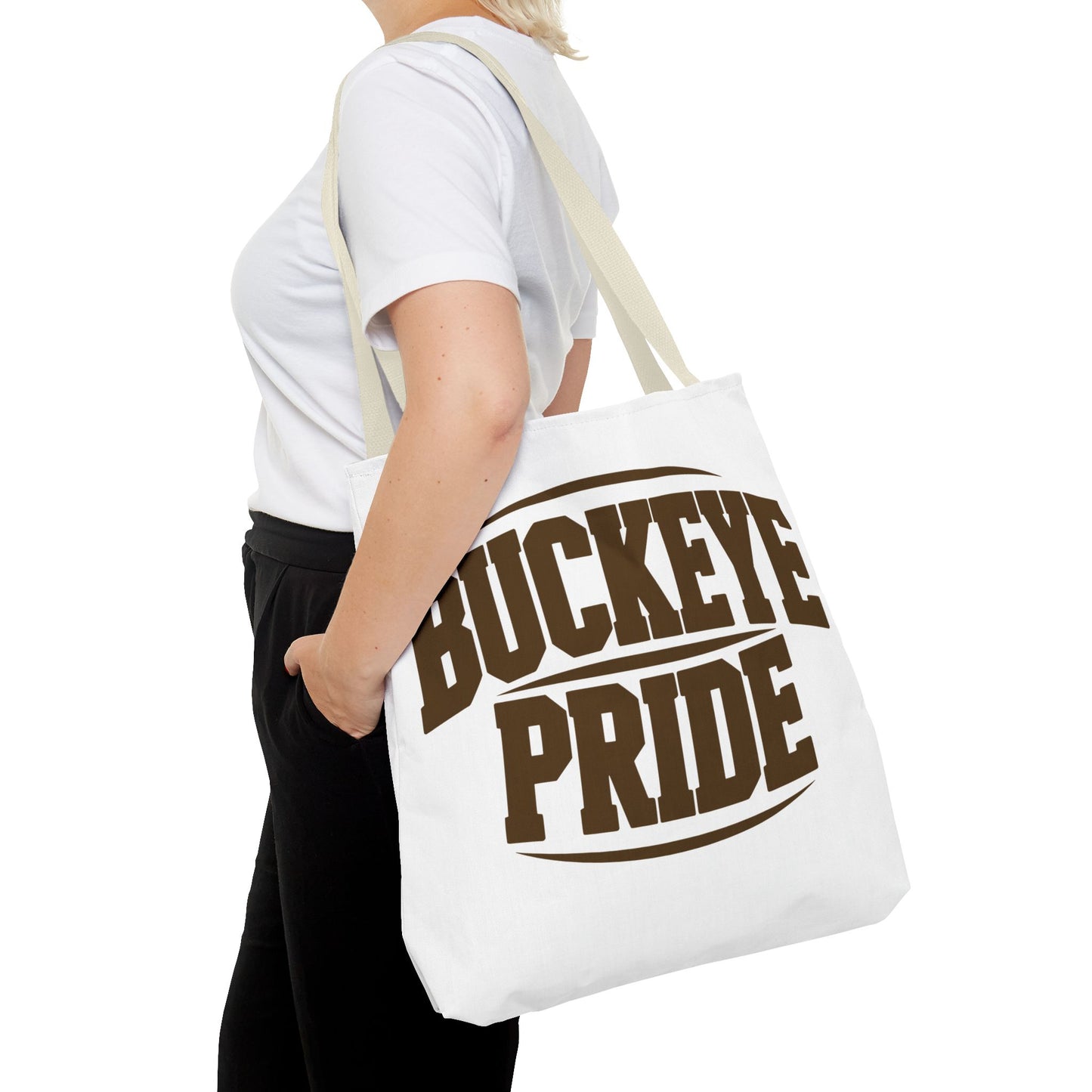 Buckeye Pride Tote Bag — Team Spirit Football Fan Tote