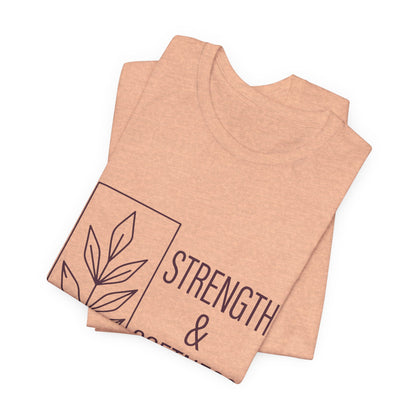 Strength & Softness Tee — First Lady Inspirational Graphic T-Shirt