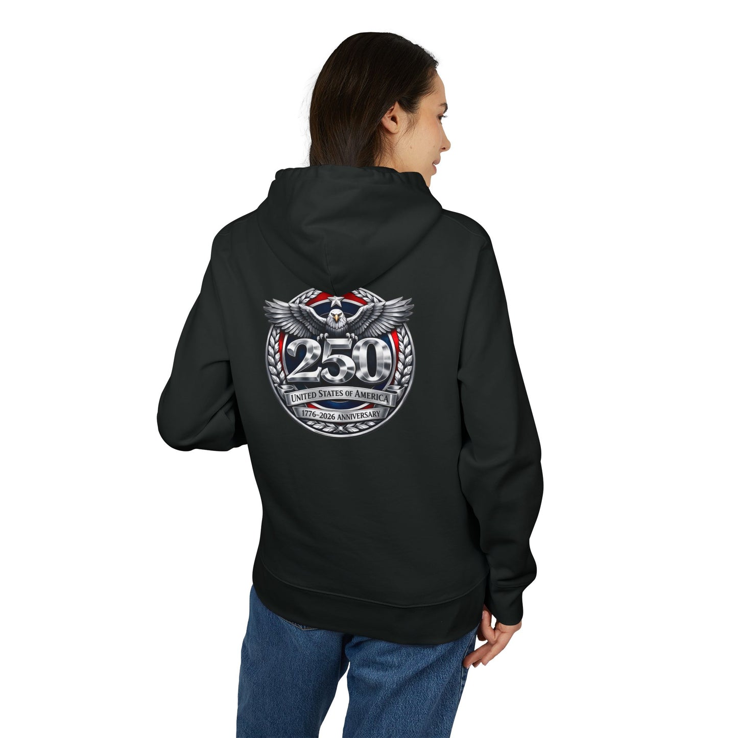 250 Cruiser Hoodie — Vintage American Motorcycle Emblem Pullover