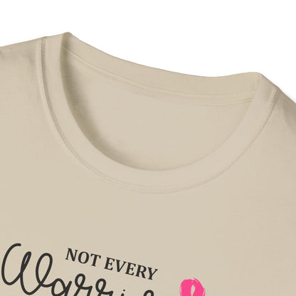 Not Every Warrior Wears Armor Breast Cancer Warrior T-Shirt