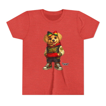 Kids Rasta Bear 'Proud Heritage' Tee