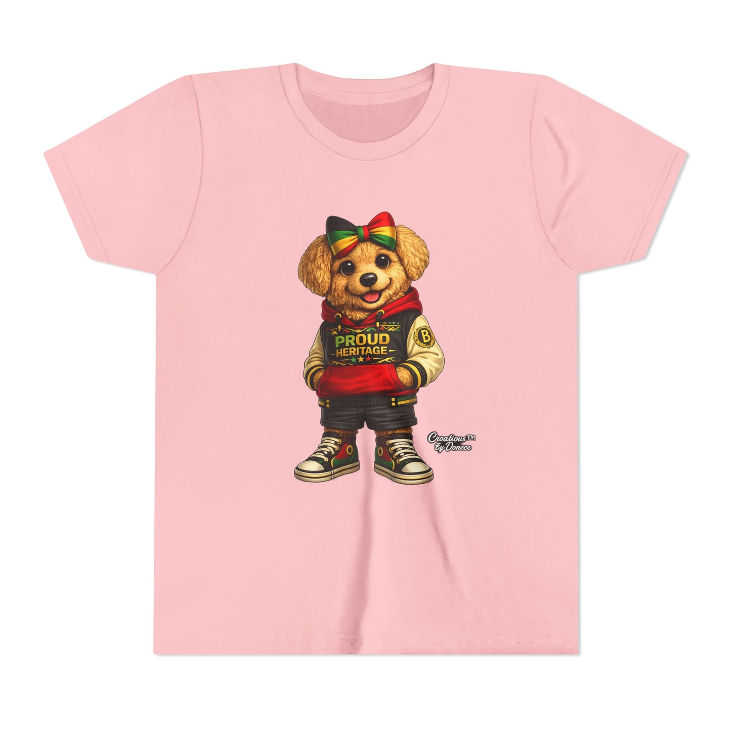 Kids Rasta Bear 'Proud Heritage' Tee
