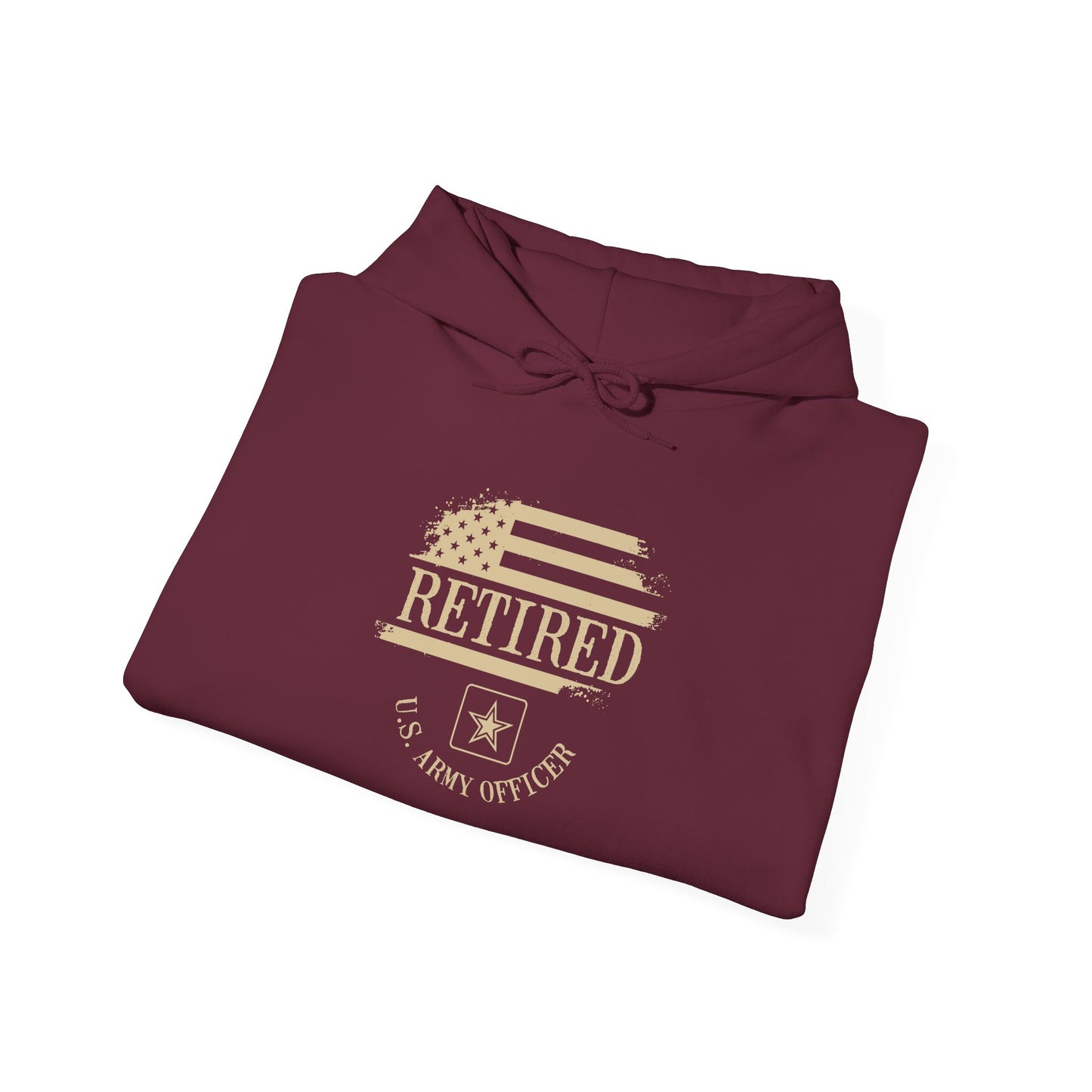 Retired U.S. Army Officer Hoodie