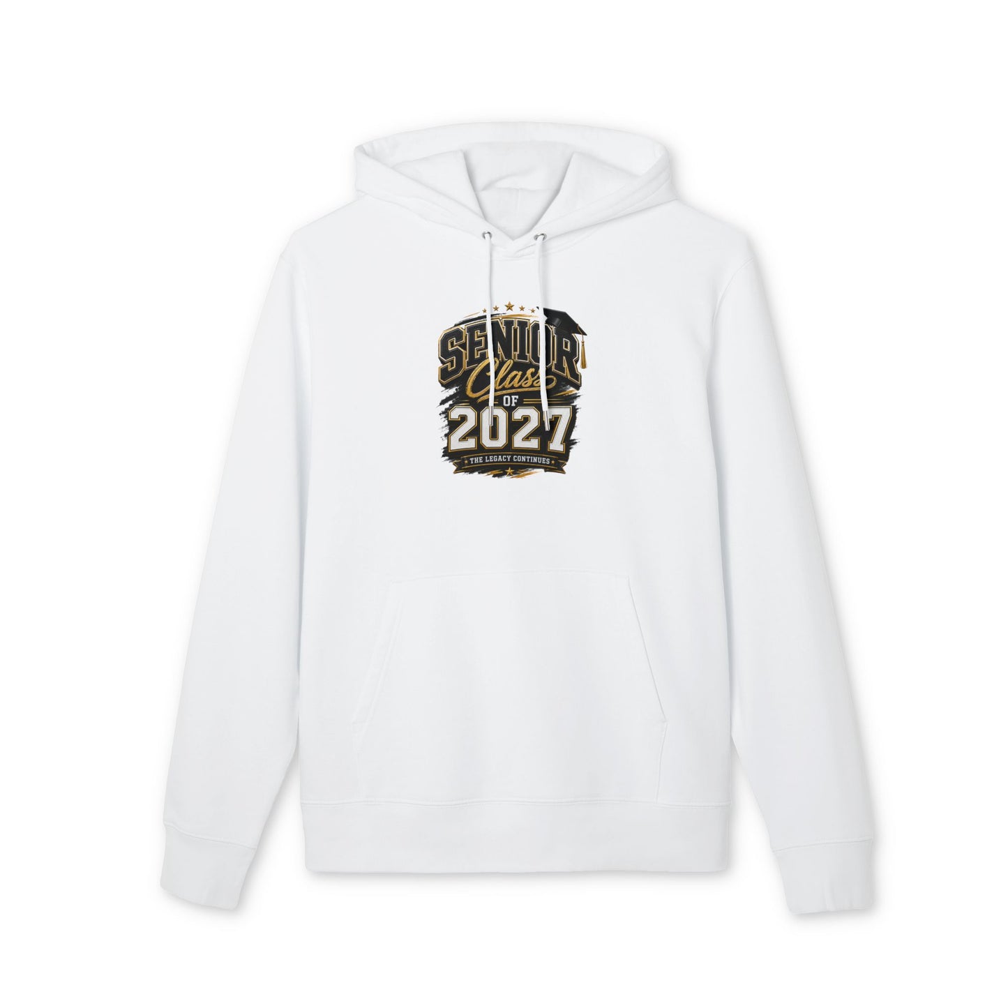 Senior Class of 2027 Hoodie — Graduation Sweatshirt with Cap Graphic