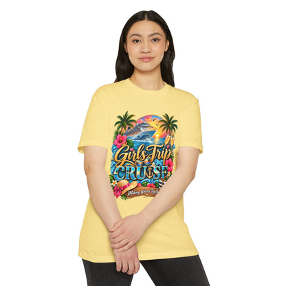 Girls Trip Cruise T-Shirt — Tropical Vacation Graphic Tee