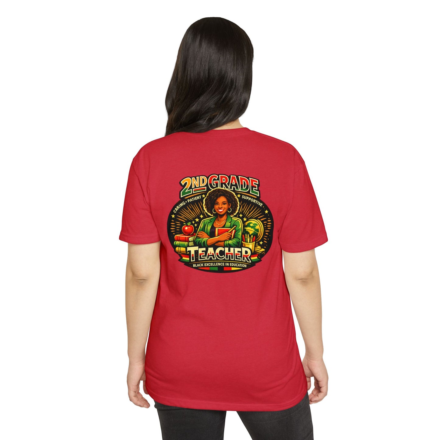 2nd Grade Teacher T-Shirt – Proud Elementary School Teacher Gift