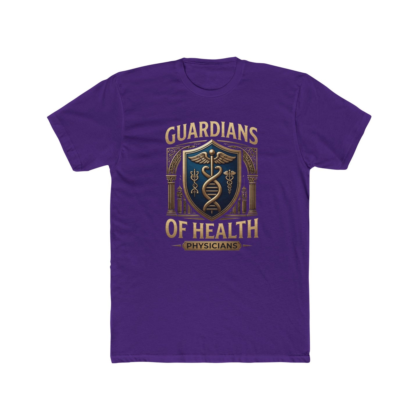 Guardians of Health Physician T-Shirt — Medical Doctor Shield Tee