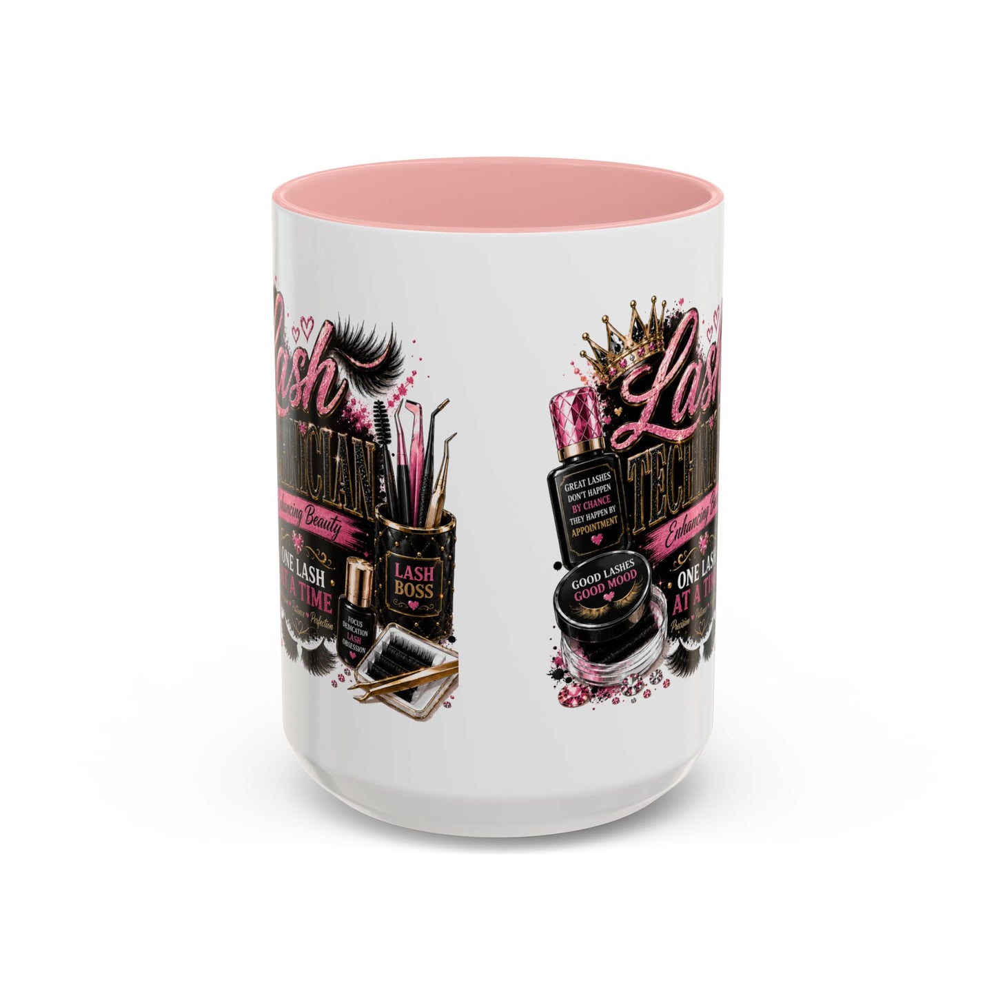 Lash Technician Coffee Mug — "Lash Technician: One Lash at a Time" Accent Mug