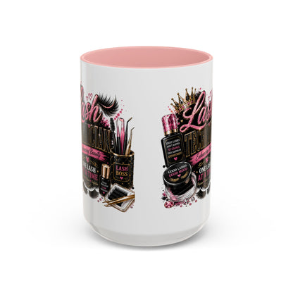 Lash Technician Coffee Mug — "Lash Technician: One Lash at a Time" Accent Mug