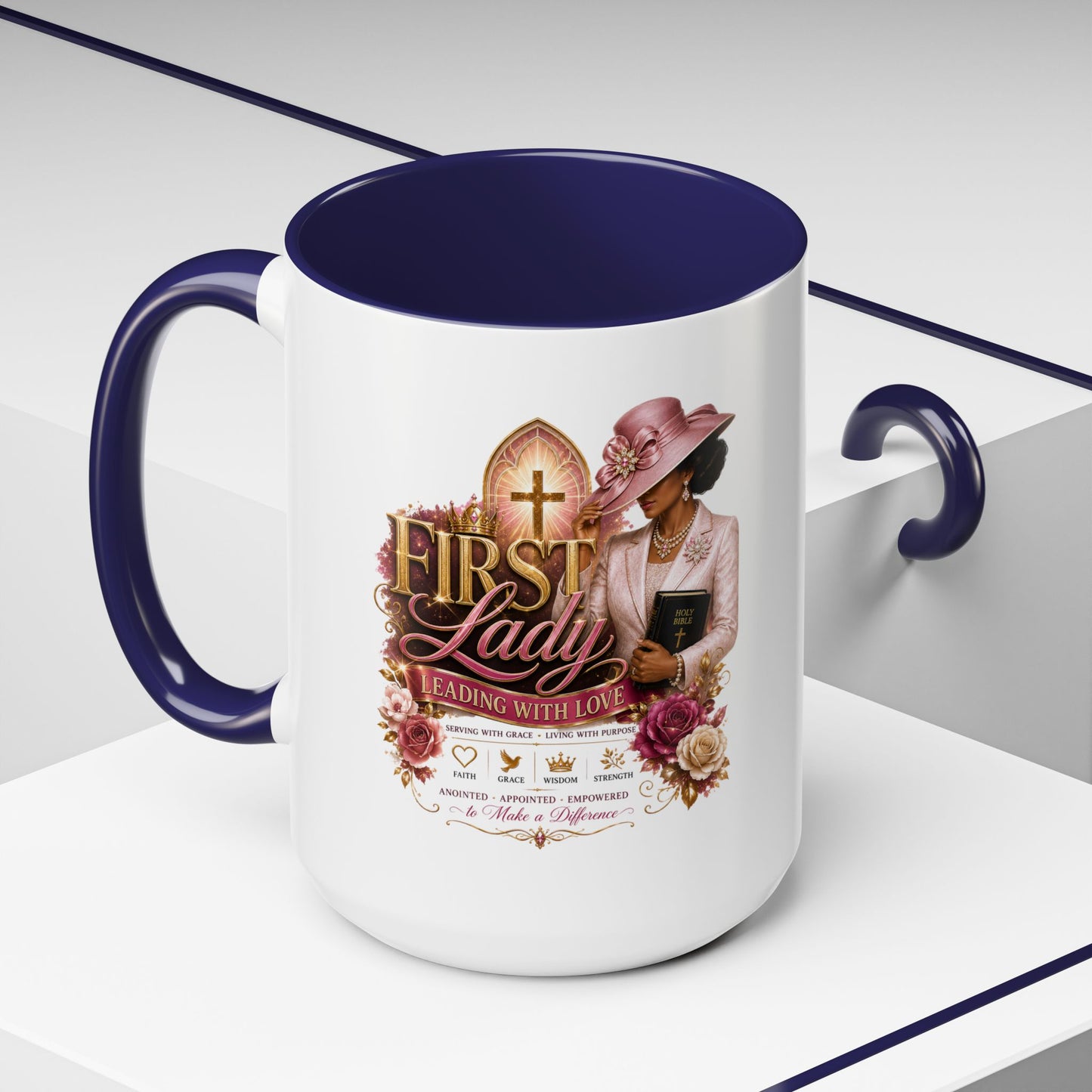 First Lady Church Coffee Mug — Inspirational Faith & Sunday Best Design
