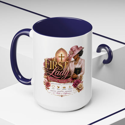First Lady Church Coffee Mug — Inspirational Faith & Sunday Best Design