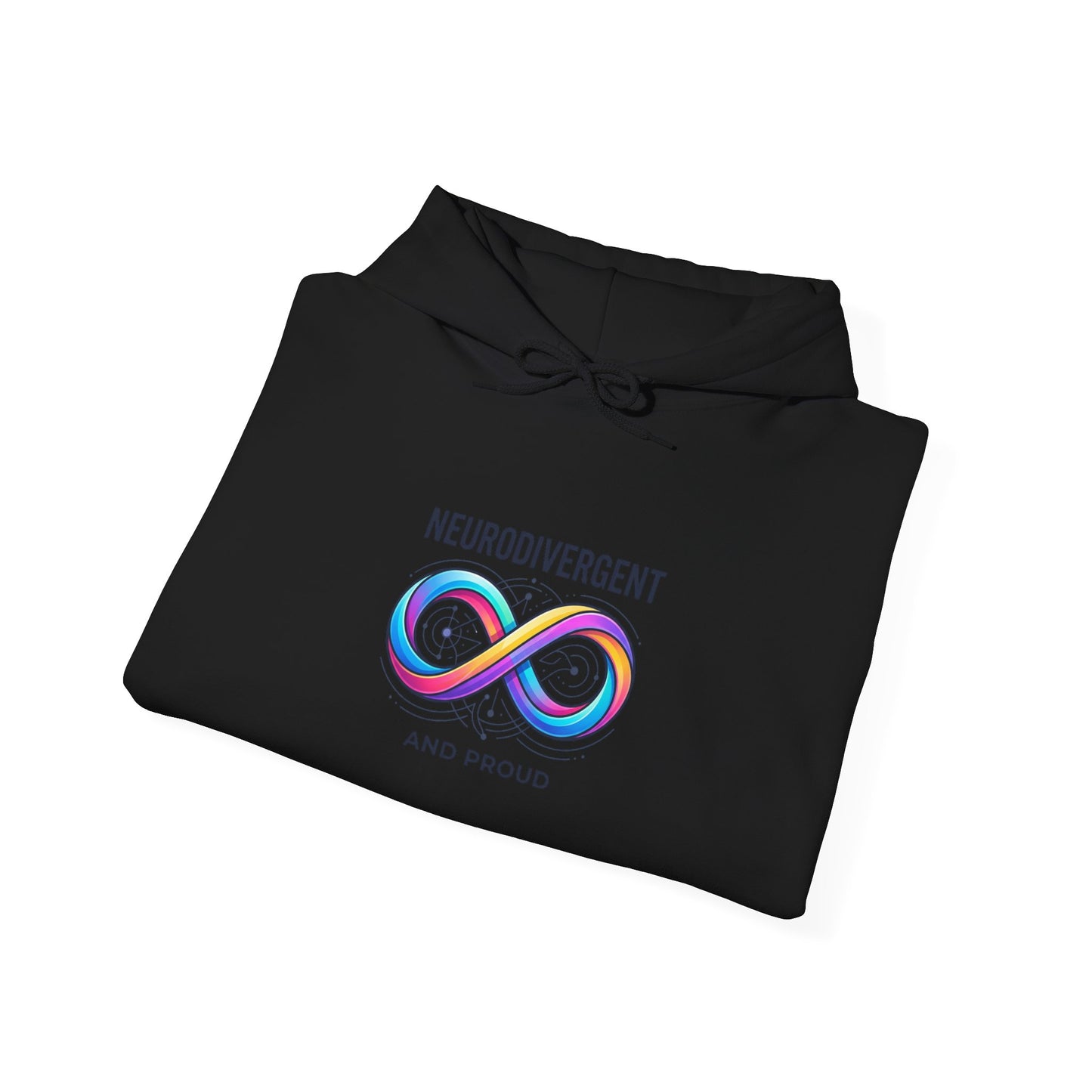 Neurodivergent Infinity Logo Hoodie | autistic pride, affirming