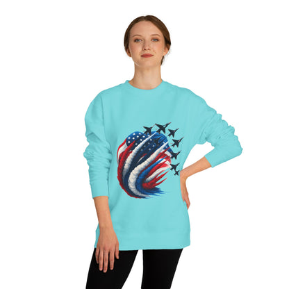 Patriotic Jet Squadron Sweatshirt