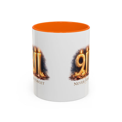9/11 Never Forget Memorial Coffee Mug