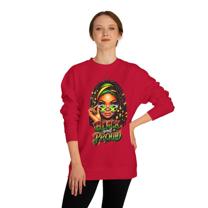 Black and Proud Crewneck Sweatshirt