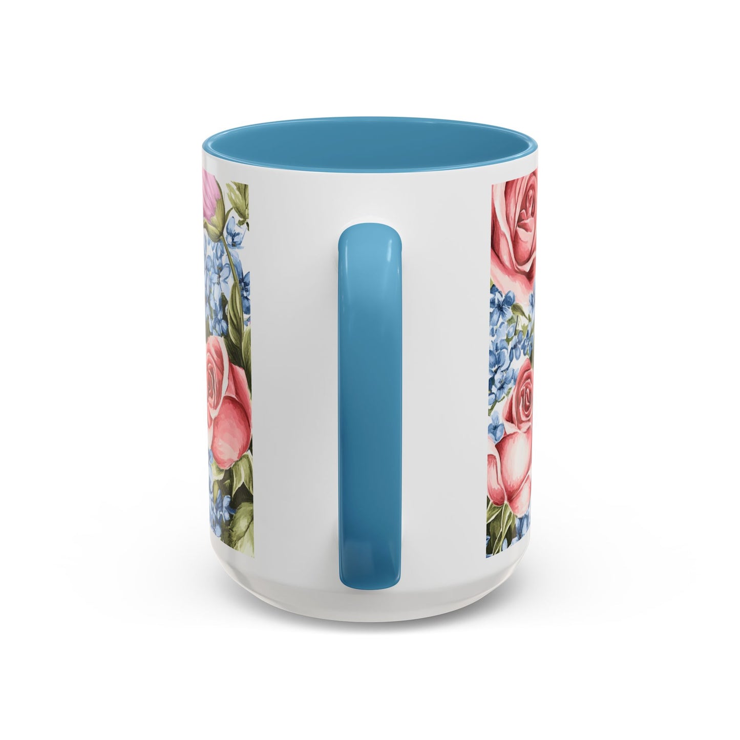 Mother's Day Butterfly Floral Coffee Mug – "Happy Mother's Day" Accent Mug (11/15 oz)